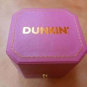 Dunkin' Pink Jewelry Box